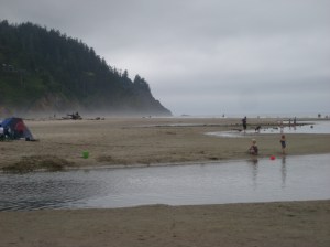 Made it to the gray Oregon coast.