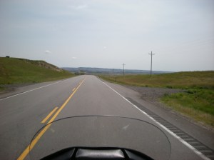 The deserted route we took through South Dakota and Nebraska.