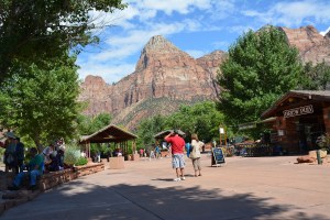 The view from our lunch picnic table - WOW!!!