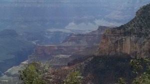 This was taken from our table at lunch at the North Rim Lodge Restaurant.